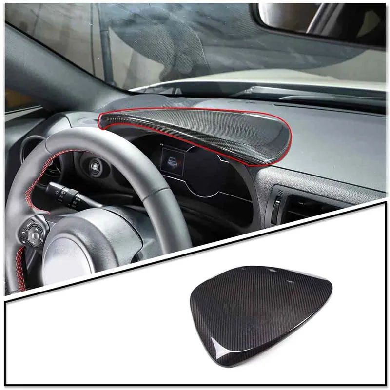 Carbon Fiber Car Accessories For Toyota 86 Subaru BRZ 2012-2022 Dashboard Tachometer Top Shading Cover