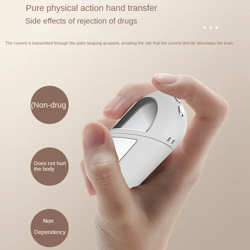 جهاز مساعدة على النوم الذكي للعلاج ، التيار الجزئي ، تخفيف القلق والاكتئاب ، أداة النوم السريع ، القيمة المطلقة والفولاذ المقاوم للصدأ