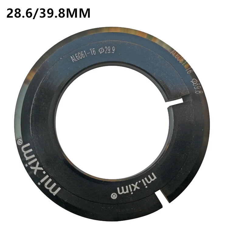 

Bicycle Fork Tapered Straight Tube 28.6mm 39.8mm Conversion Steerer Crown Fork Headtube Adapter Reducer Base Ring Spacer Parts