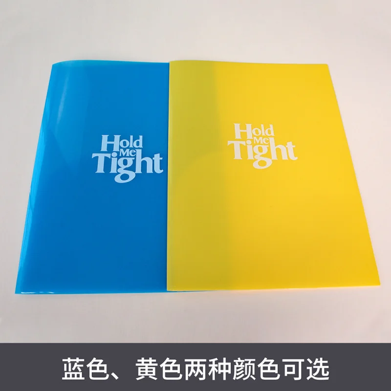 Customized Thickened Plastic Transparent A4 Double Layer Bag Student Exam Paper Office Business