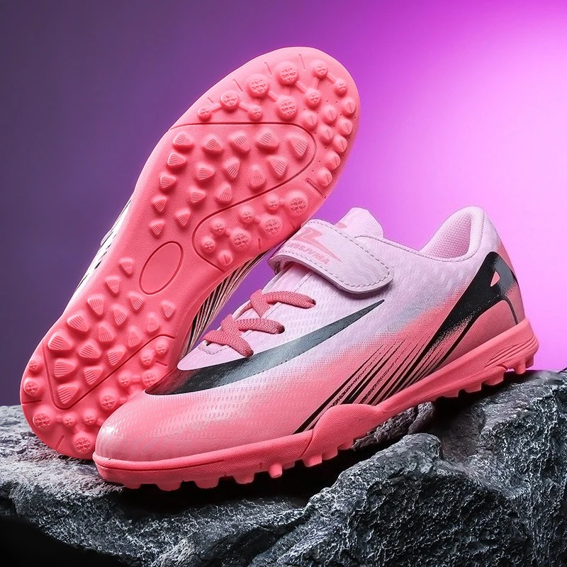 

New Kids Indoor Soccer Shoes Non Slip Professional Football Boots Original Football Field Boots Children Futsal Sneaker Match