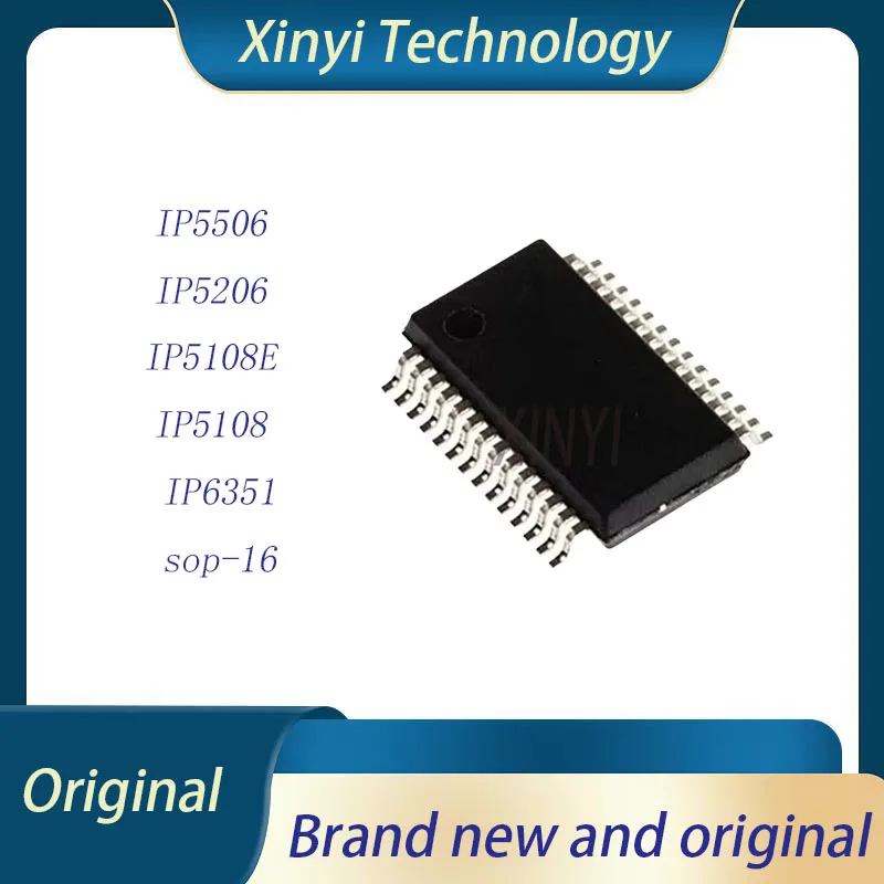 

(5piece)100% New IP5506 IP5206 IP5108E IP5108 IP6351 sop-16 Chipset