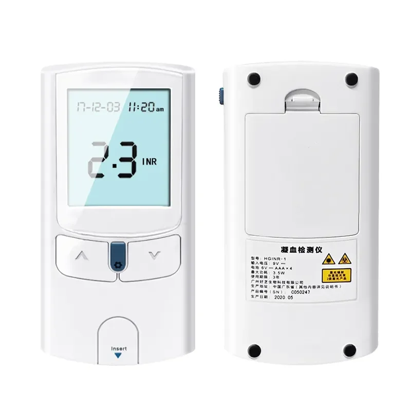 Handheld  coagulation analyzer coagulometer with PT/INR test strip For personal  use  equipment