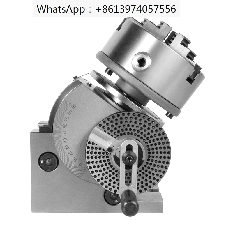 Milling machine BS universal 6 inch indexing head indexer fast small simple vertical and horizontal dual-purpose manual indexer