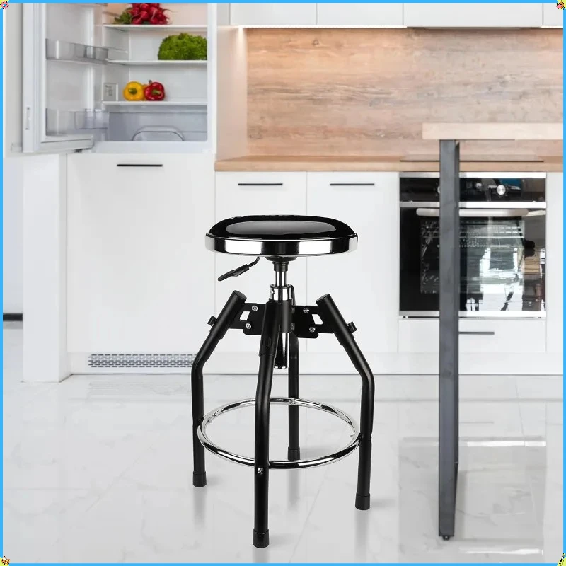 Табурет для магазина 330 фунтов, регулируемое гидравлическое сиденье для мастерской для механиков, сверхмощный гаражный табурет, табурет для промышленного ремонта