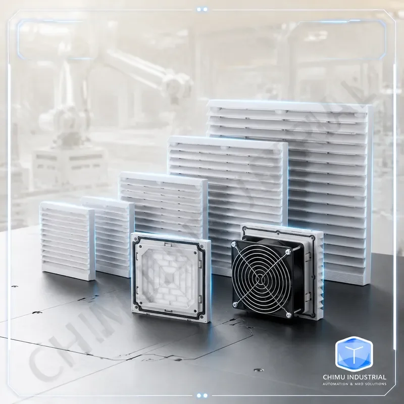 【CHIMU INDUSTRIAL】 Axial Flow Fan Ventilation Filter Group ZL-801 802 803 804 805 806 807 for Chassis Distribution Cabinet