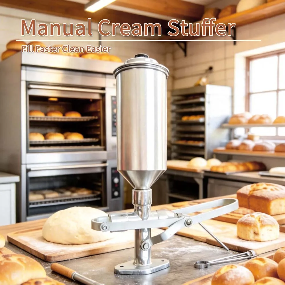 Manual Donut Filling Machine Good Quality Widely Used Churros Filler Manual Cream Filling Machine Restaurant Use