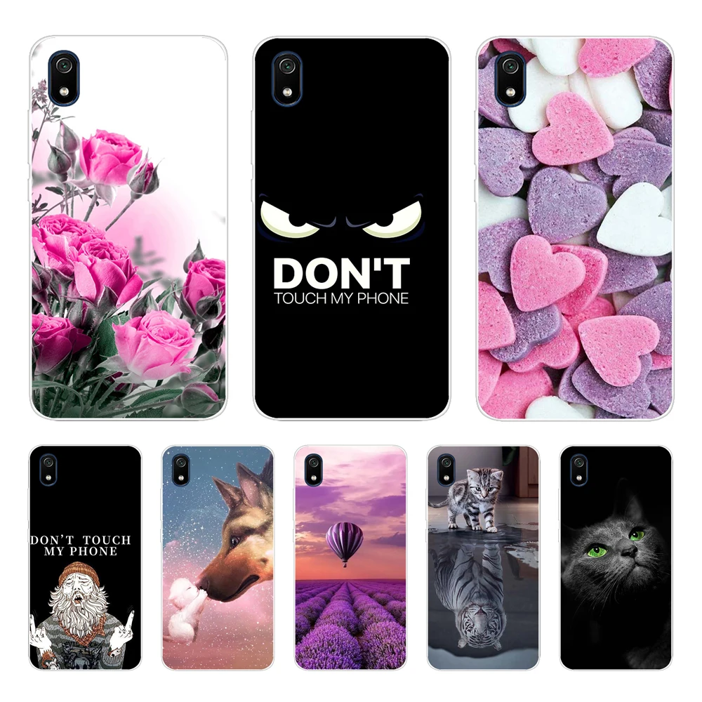 For Xiaomi Redmi 7A Case Popular Silicone Cover Soft TPU Phone Case For Xiaomi Redmi 7A Coque Redmi7A Case 5.45\' Funda Capa