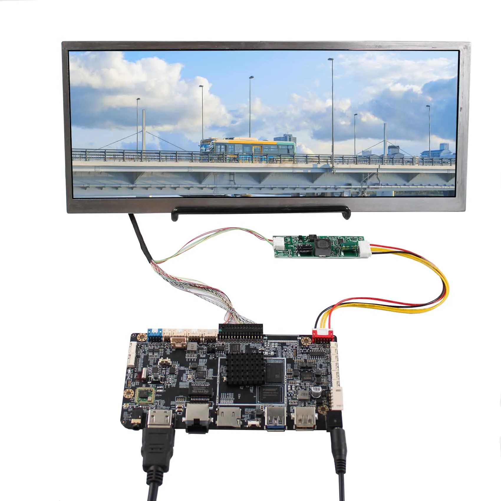 

Android LCD Controller Board 12.3in VSD123IA-01D HSD123KPW1 1920x720 LCD Screen