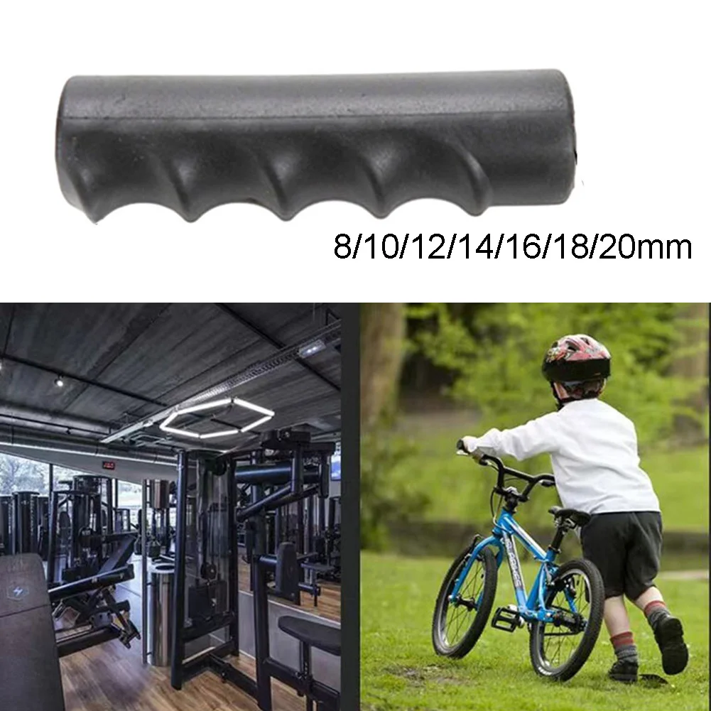 قطعتان من مقابض المطاط المقواة لعربات اليد مناسبة تمامًا لمعظم الموديلات المصممة للتعامل مع آمن وآمن #1