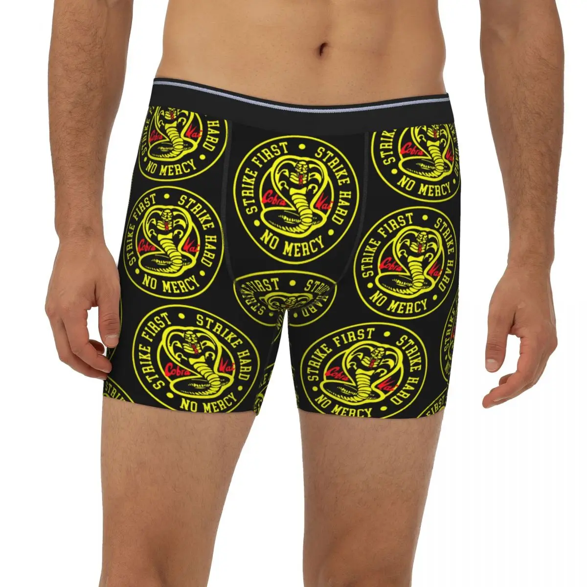 Cobra Kai Underpants Breathbale Panties Male Underwear Boxer Briefs extended underwear