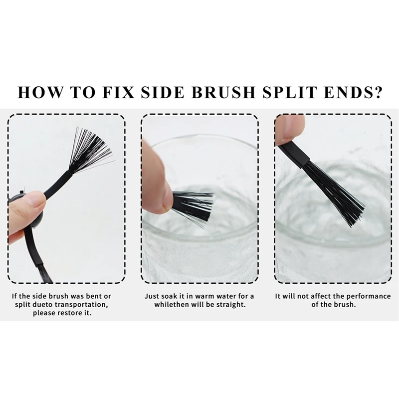 مجموعة ملحقات مكنسة كهربائية روبوت ، فرشاة جانبية دوارة ، فلتر ، قماش ممسحة ، أكياس غبار ، Xiaomi Roborock S8 Maxv Ultra