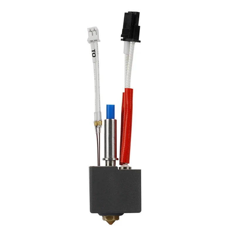 AY14 -24V 60W Hotend Kit Thermistor Heater Throat For Kingroon KP3S V1 Extruder Hot End Kit 0.4Mm Brass Nozzle view 4