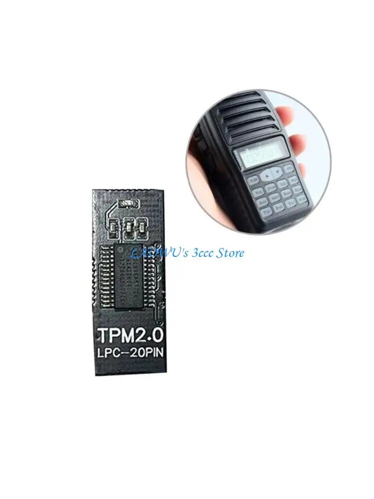 

Y8AD TPM2.0 LPC 20pin Data Protections Remote Card Security Module for Win11