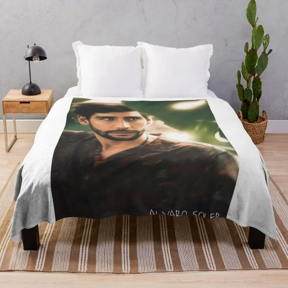 alvaro soler Throw Blanket Color Fast Cozy Throw Blanket