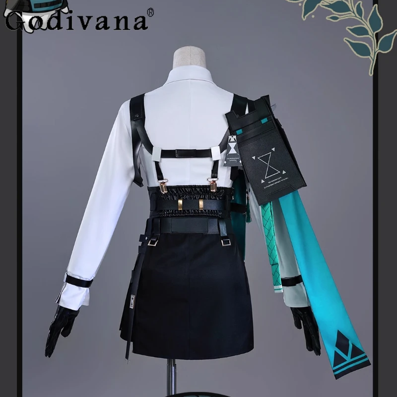 Tsukishiro Yanagi Halloween Costume Women Collab Series Game Carnival Cosplay Female Zenless Zone Zero Cosplay Outfits