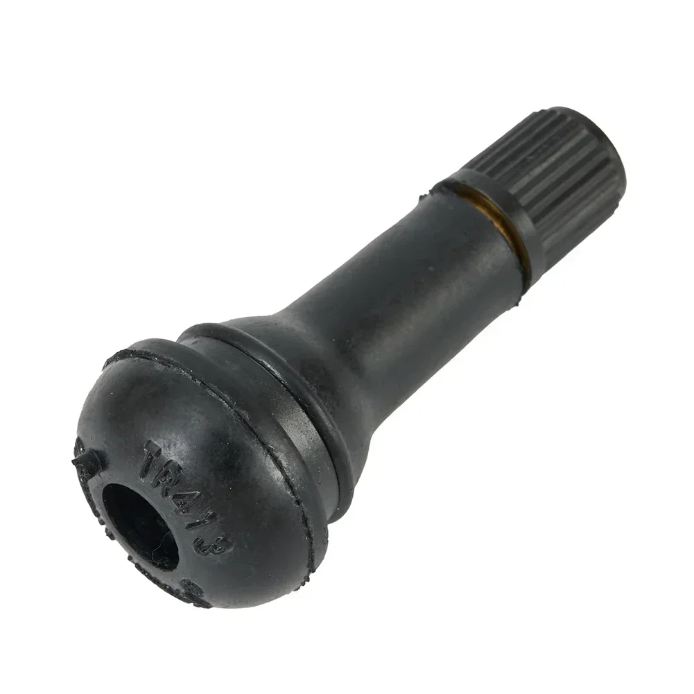 Cap Valve Stems TR413 Tyre Accessory Black SET Tool Tubeless 10Pcs Rubber Snap In Type Replacement High Quality