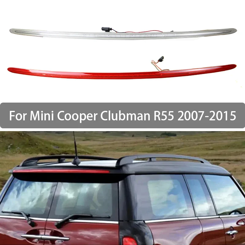 

Для Mini Cooper Clubman R55 2007 2018-2015, высокоскоростной тормоз в сборе, задняя крыша, третий тормоз светильник 63257167413 63252755613