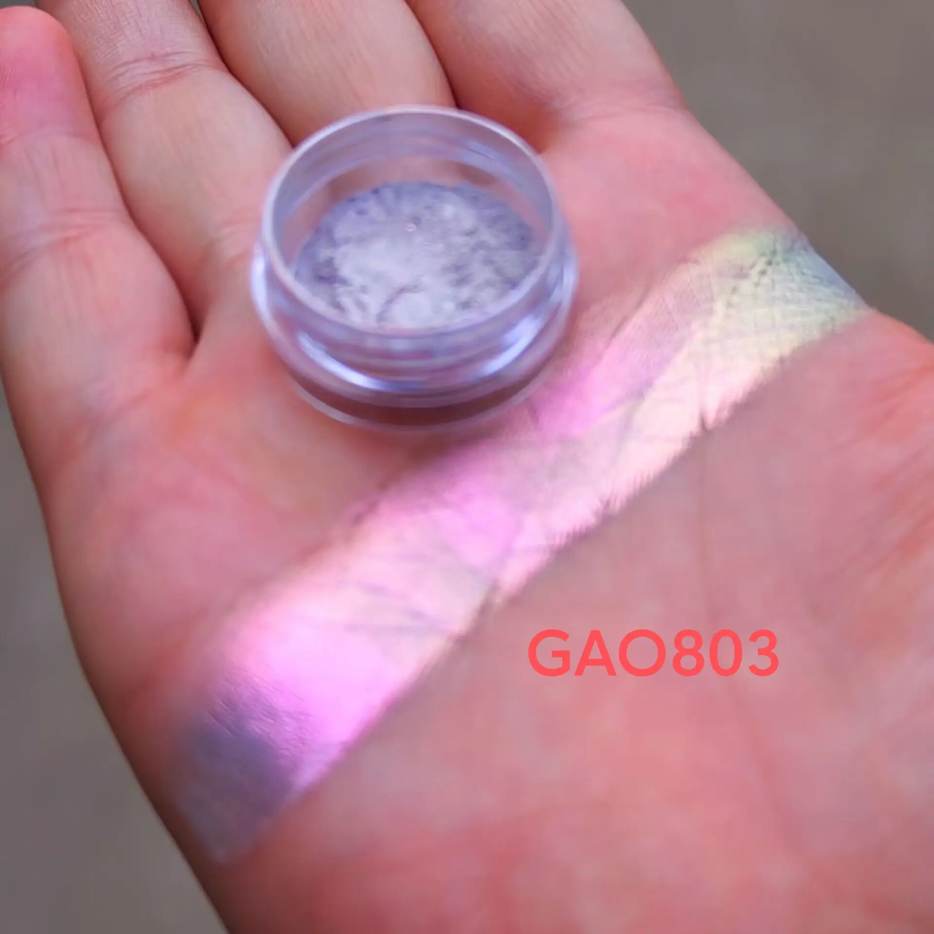 1g GAO Series Candy Aurora Rainbow Chameleon Multichrome Shifting Loose Pigment For Makeup