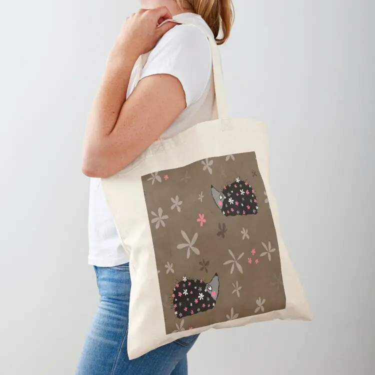 

Hedgehog 2 Tote Bag tote bags aesthetic Beach bag shopping bags foldable university shopper bag