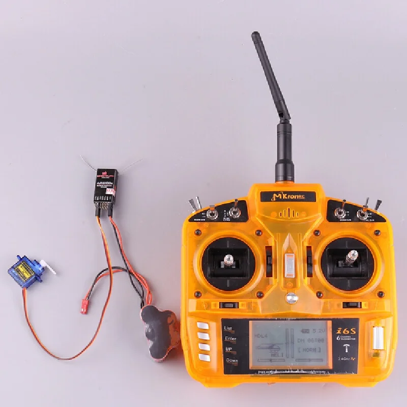 Mini 6-Channel Receiver SPEKTRUM AR6100e/DSM2 JR 2.4G for Drone FPV Remote Control Toy Parts and Accessories