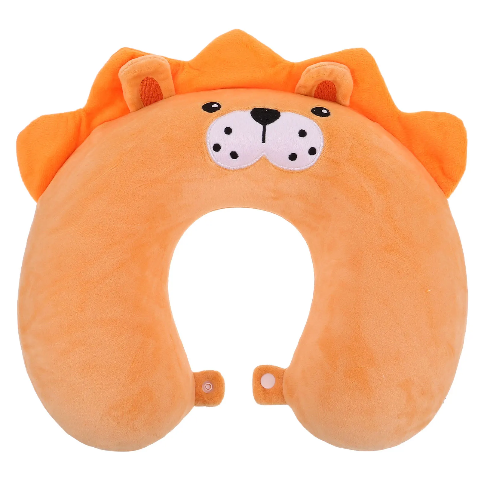 

Car Neck Pillow Memory Foam U-Shaped Cartoon Travel Headrest Pillow Airplane Flight Neck Support Cushion for Reading Naps