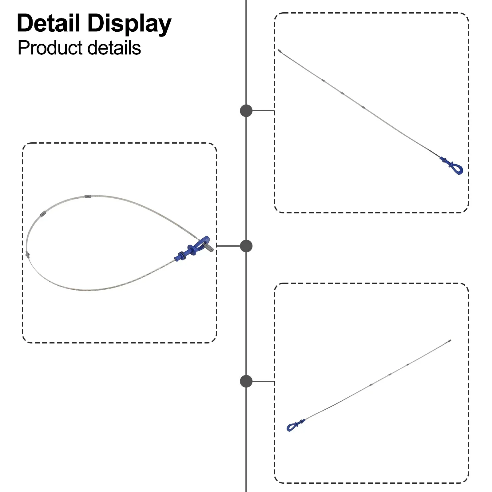 

Automotive Dipstick Engine Oil Dipstick Auto Repair Vehicle Maintenance Direct Replacement Part For Mercedes C230