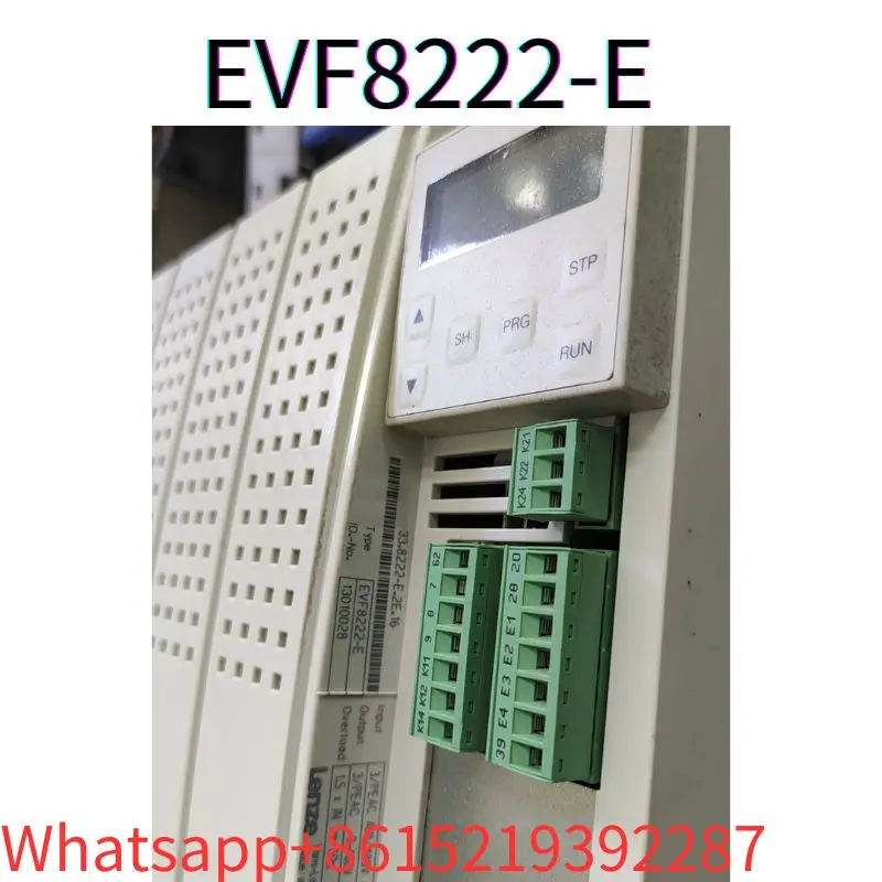 

second-hand EVF8222-E frequency converter with panel tested ok