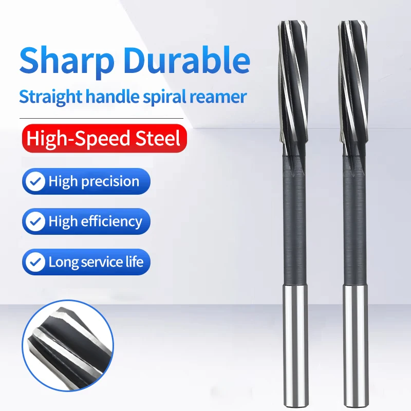 UT TAP 1pcs HSS-CO lengthen Hand Screw Reamer Square Head Reamer M35-H7 3mm 4mm 5mm 6mm 8mm 10mm 12mm