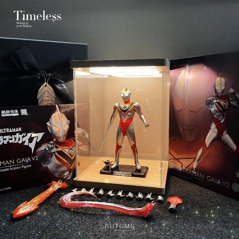 Коллекционная фигурка Alphamax Ultraman Gaia V2 (тканевая версия), 16,5 см, абсолютно новая, в наличии