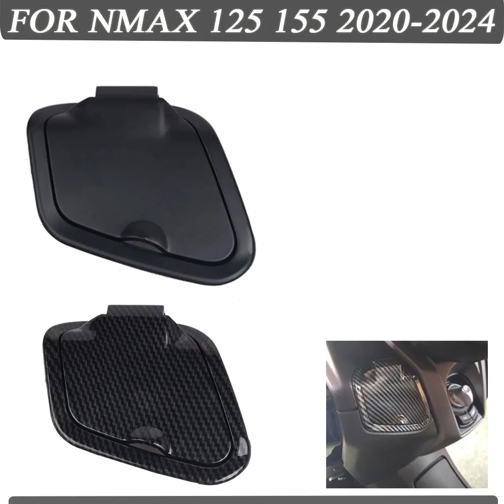 

For Yamaha NMAX V2 N MAX 155 125 NMAX155 Tool Box Storage Cover Side Pocket Cover Volt Compartment Cover Charger Waterproof Cap