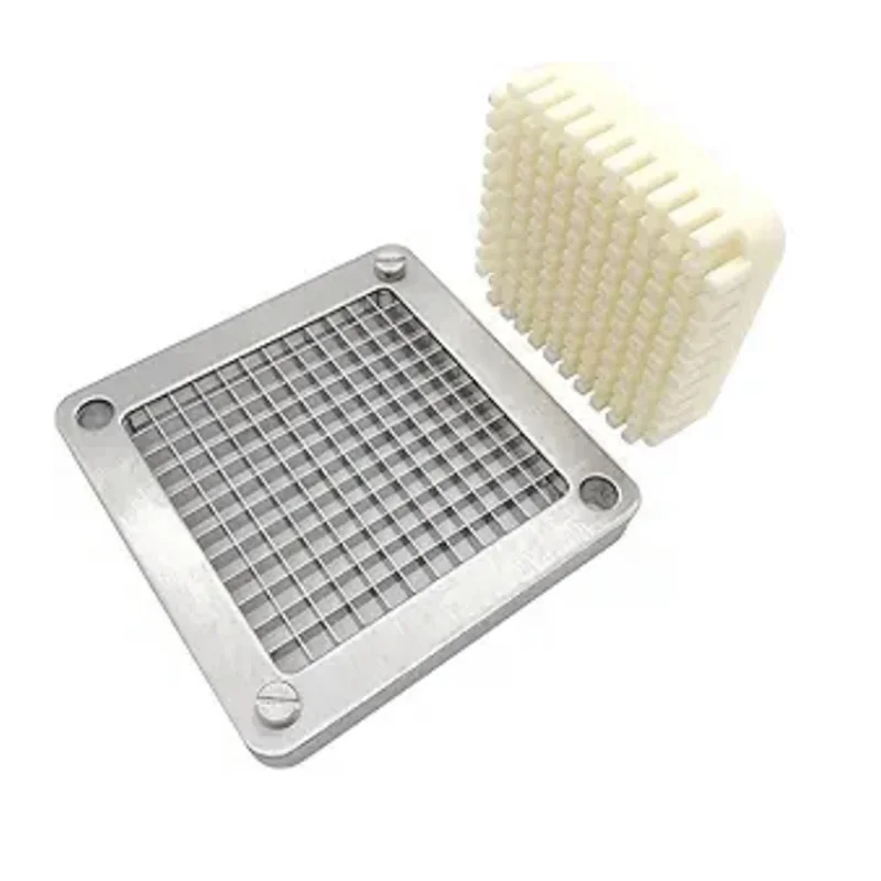 -A90P Replacement French Fry Cutter Blade, 1/4Inch Chopper Blade With Stainless Steel Blade And Pusher Block, Chopper Dicer