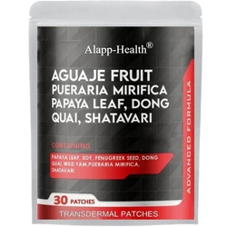 Aguaje Transdermal Patches With Pueraria Mirifica - 30 Patches One Month Supply