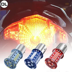 LED Brake Lights for Motorcycle Car Universal 1157 Driving Strong Spotlight Lights 360 Degrees Signal Lamp Motorcycle Parts