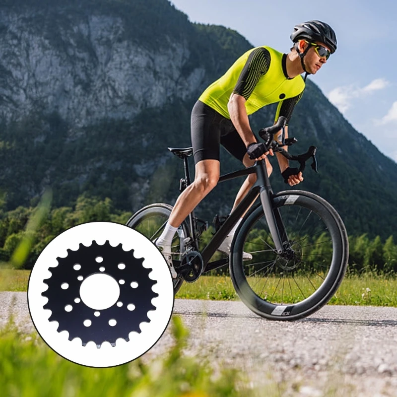  High Strength 25 Tooth Alloys Steel Brake Disc Sprocket Suitable for 410 Chain Motorcycles Bikes Precisions Engineered