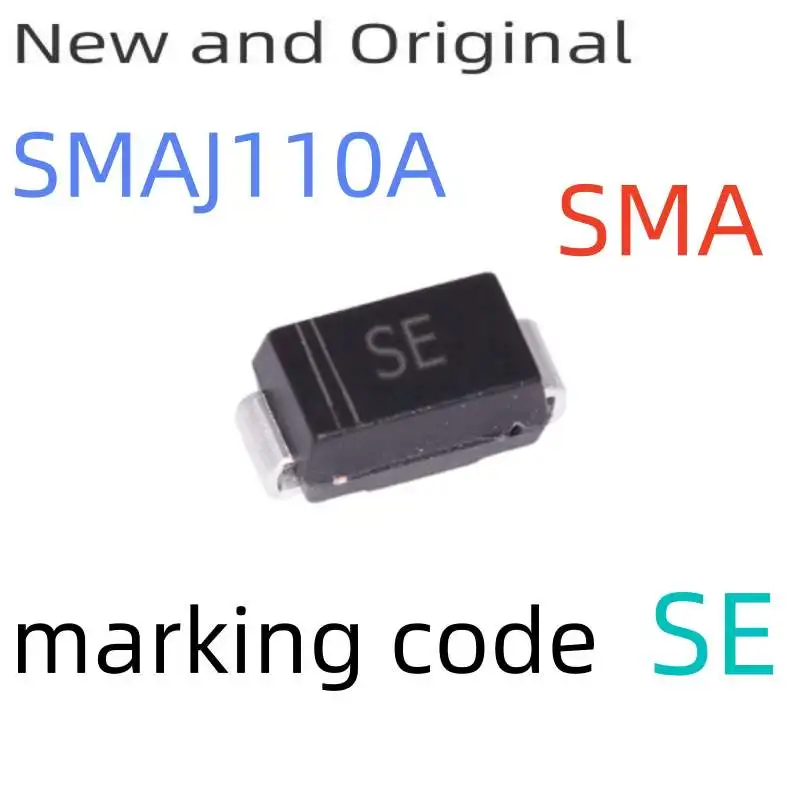 

Smaj110A Smaj110Ca Sma Bi-Polar 400W 110V Surface Mount Transient Voltage Suppressor Marking Code Se