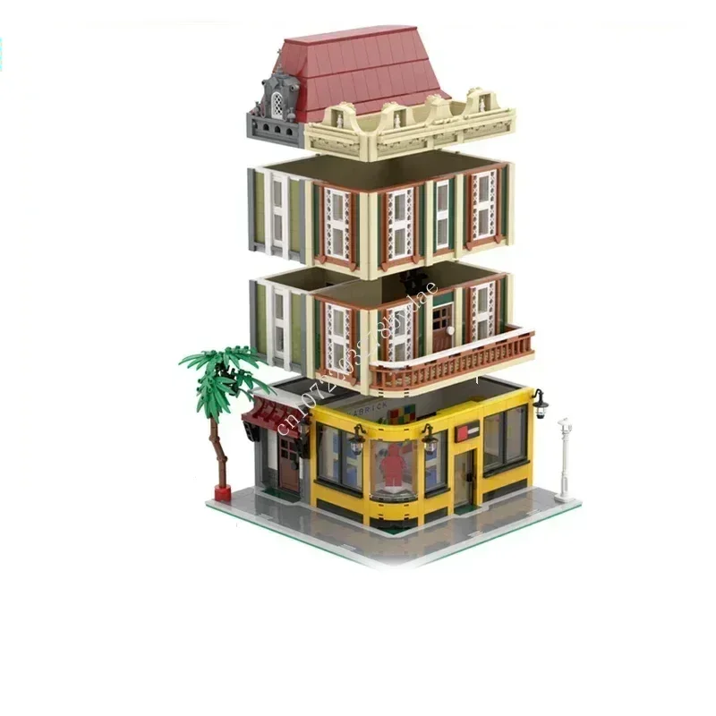 Toy Shop  MOC streetview Puzzles Architecture Creative Christmas Assembly Architecture Birthday Toys Gifts for Kids Ages