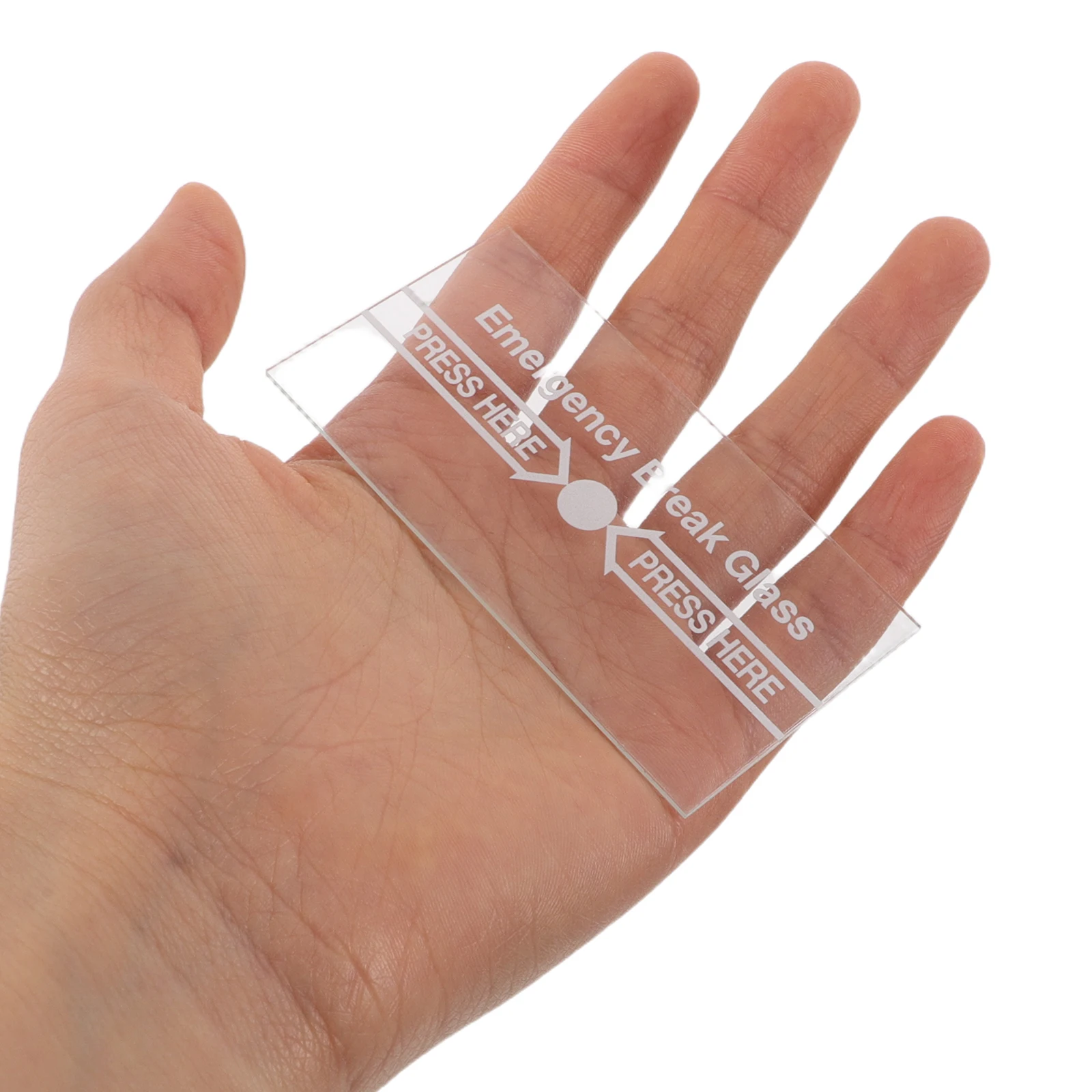 Fire Alarm Glass Break Sensor Cover Plate for Emergency Alarm System Repair Replacement Parts Safety Equipment