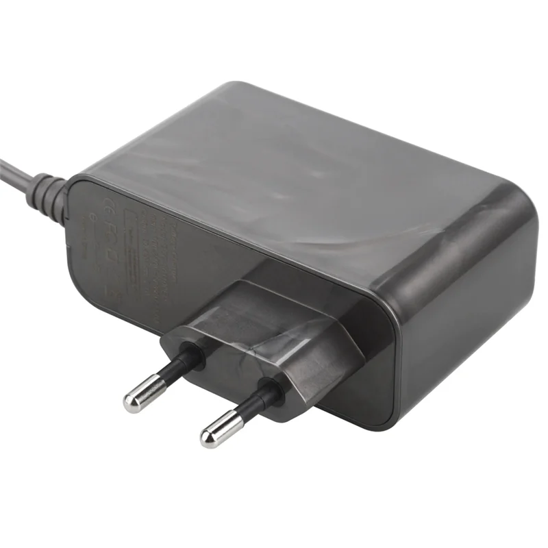 Carregador para aspirador de pó dyson v10 v11 v15 sv12 sv15, substituição de linha de carregamento, adaptador de energia de bateria 30.45v/1100ma plugue ue