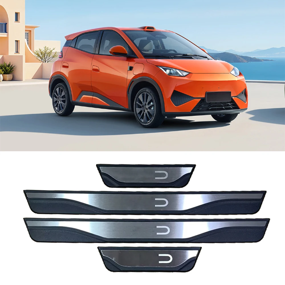 For BYD Dolphin Surf Seagull 2026 Door Sill Plate Cover Protective Styling Auto Threshold Pedal Trim Car Stickers Accessories