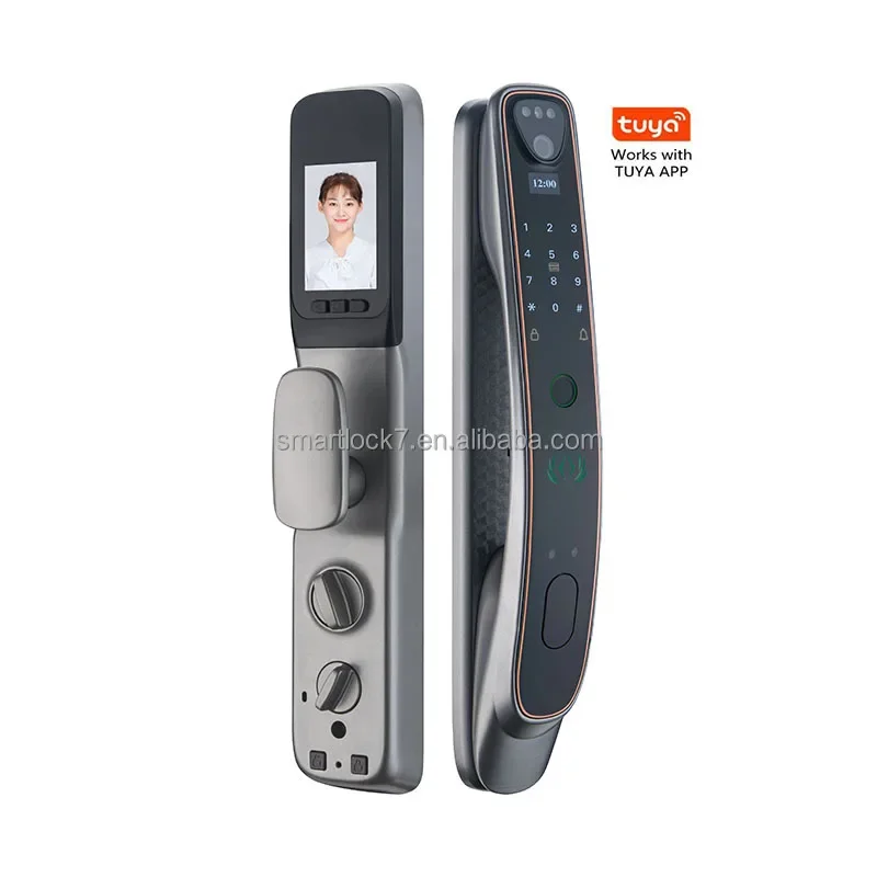 

008 3d face recognition smart door lock