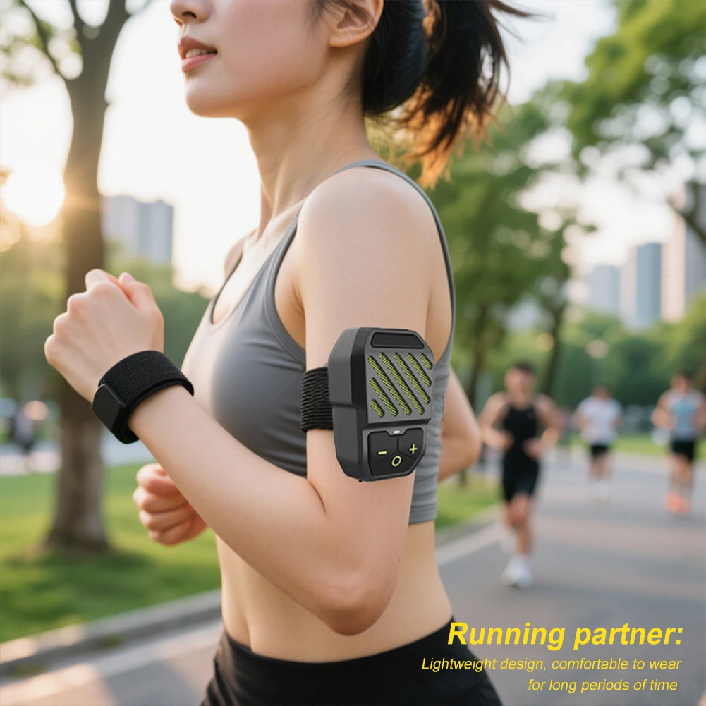 Altavoz Bluetooth portátil, altavoz magnético con Clip, micrófono inalámbrico BT, altavoz deportivo Lavalier para ciclismo/senderismo