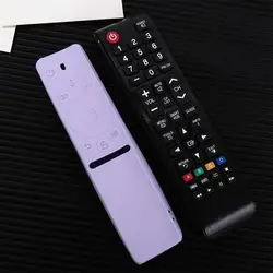 1Pc Silicone Cover Case For Samsung Voice TV Remote Control Protective Sleeve Q60Q70Q80 7700 BN59 Serie All-inclusive Dust-proof