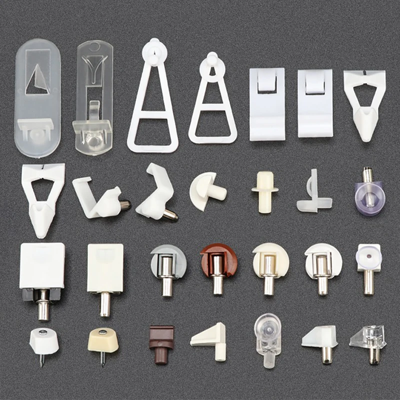 Cabinets Movable Plastic Shelves Wardrobes Bookcases Fixed Nails Furniture Partitions Nails Wooden Board Shelves Brackets