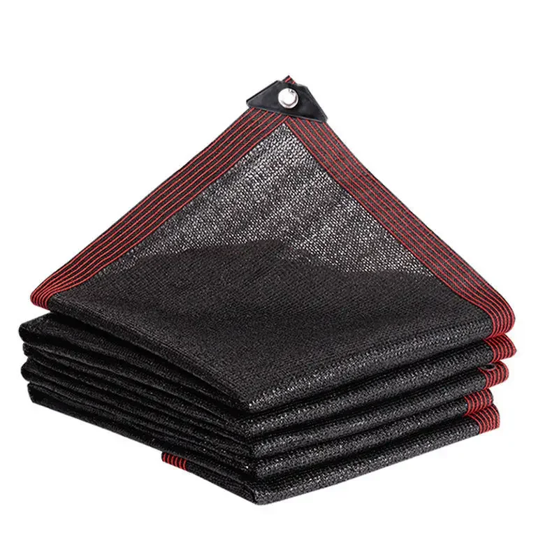 Black Anti-UV Sunshade Net Greenhouse Plants Garden Privacy Screen Outdoor Car