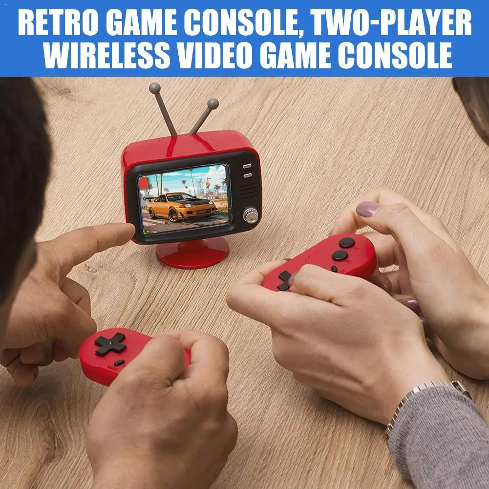 Retro Game Console With 300 Built-in Classic Games 216 Singl