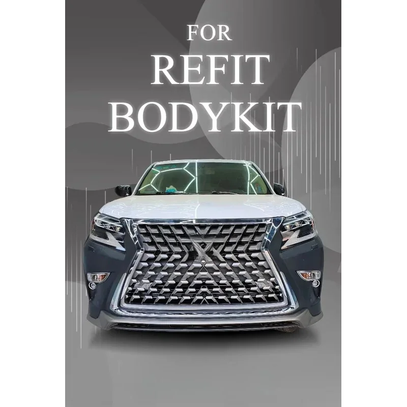 Gx460 Body Kit Upgrade 2020 Model Grill Headlights Tail Light Bumper Parts For 2010-2013 GX 460 Facelift Accessories 4