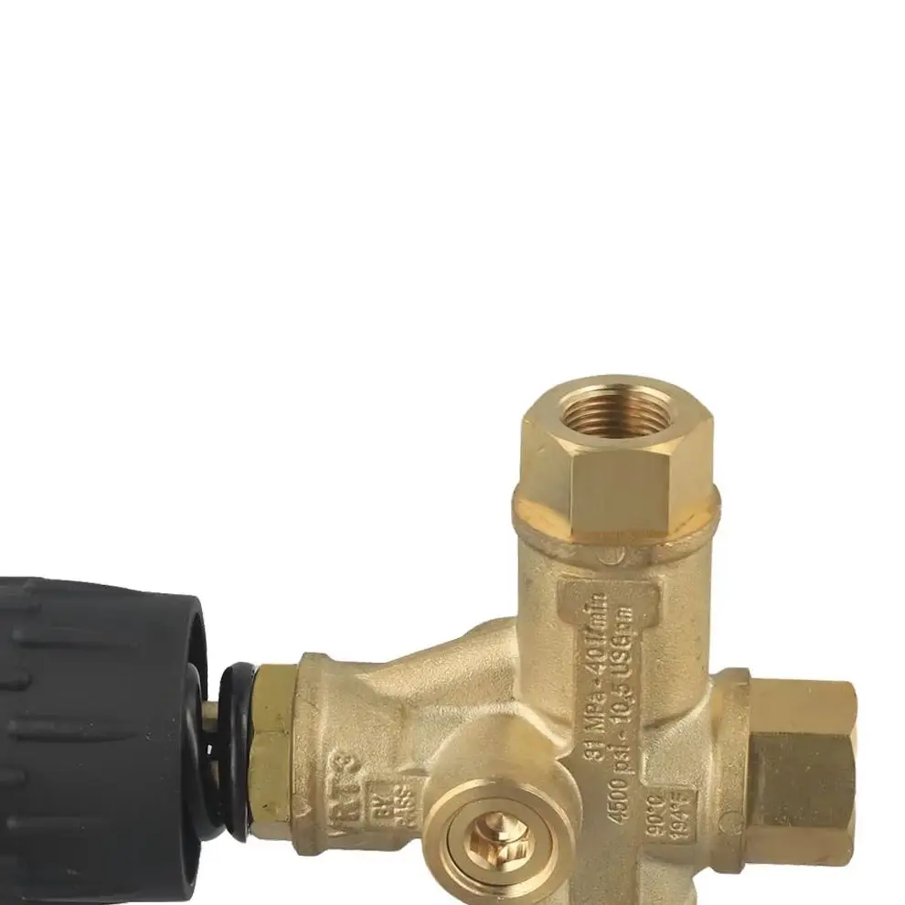 VRT3 Unloader Valve 140 Bar 40 LPM Brass Steel By/pass For Pressure Wa/sher High Temperature Water Jet Cleaning Parts