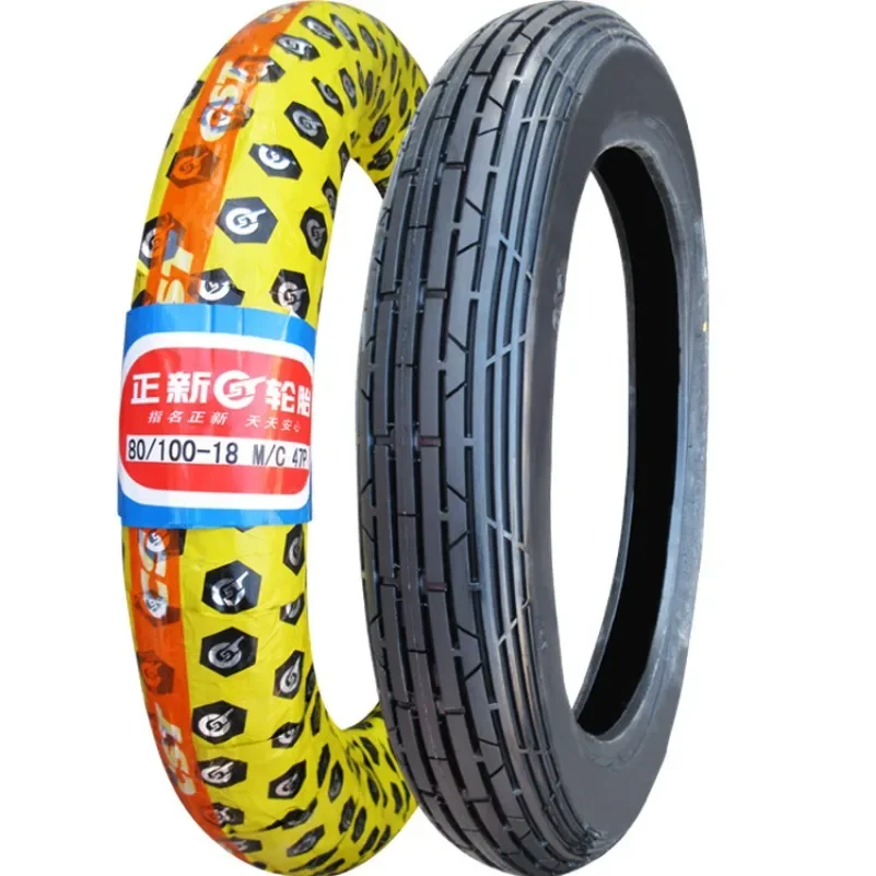 120/90-18 100/90-18 100/80-18 80/100-18 120/80-18 Tyre Anti-skid Tires Tubeless Tire for Motorcycle off-road