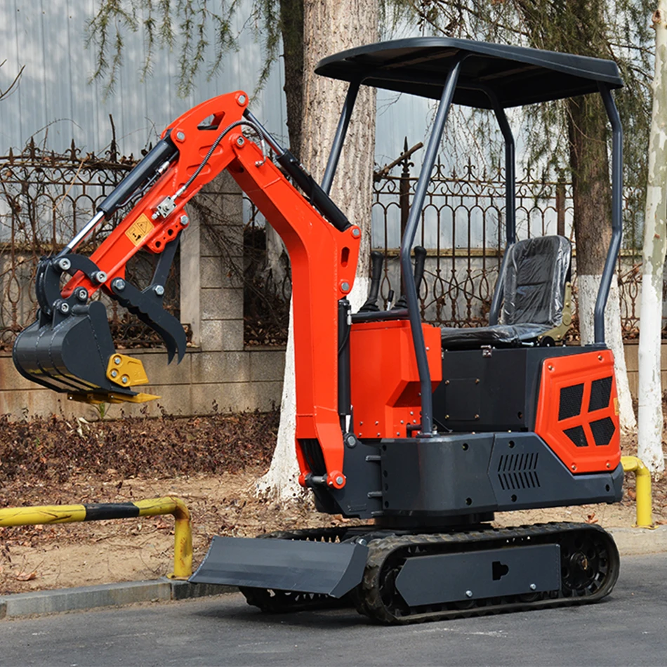 Mini Excavator Bucket 200mm Baja Kekuatan Tinggi, Aksesoris Backhoe untuk Excavator 1-3 Ton, untuk Penggalian Parit, Pemasangan Pipa, dan Lanskap